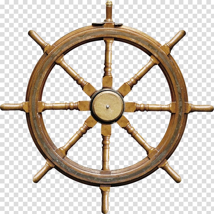 Ship\'s wheel Rudder Boat , rudder transparent background PNG clipart