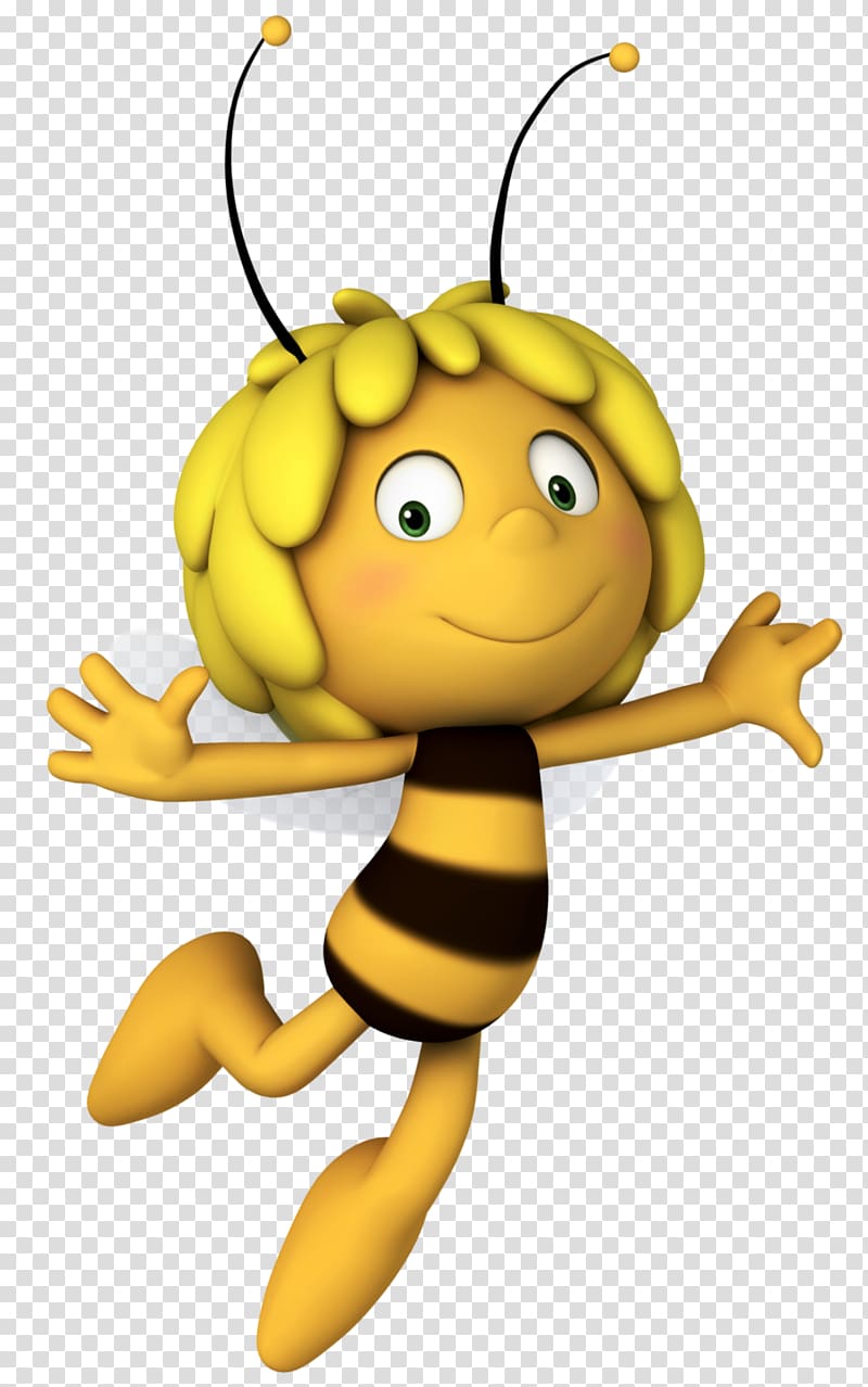 Maya the Bee Insect , bee transparent background PNG clipart