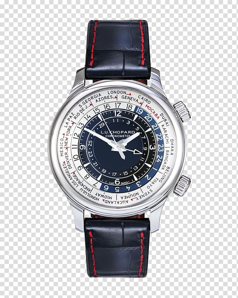 Swatch Clock Chronograph Chopard, watch transparent background PNG clipart