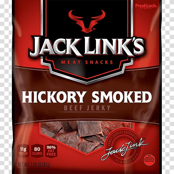 Jack Link's Beef Jerky Dried meat Jalapeño, jerky transparent background PNG clipart