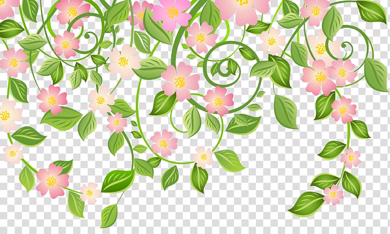 pink and white petaled flowers illustration, Wedding invitation Spring , Spring transparent background PNG clipart