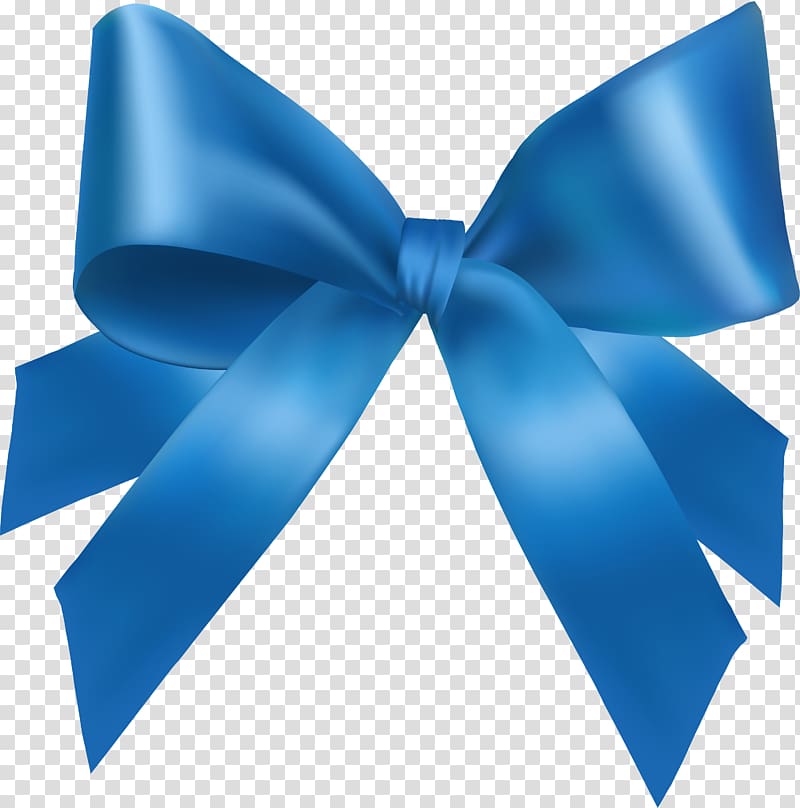 Blue ribbon Blue ribbon , Hand drawn blue ribbon bow tie transparent background PNG clipart