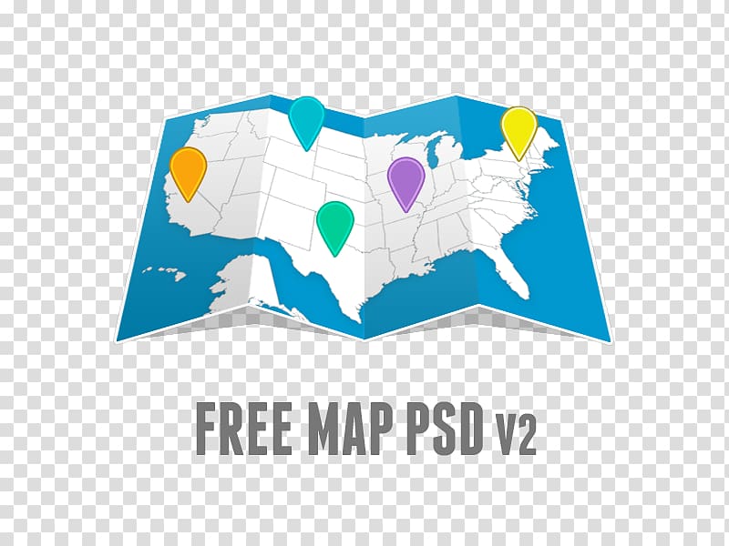 World map Fold, Maps for mobile transparent background PNG clipart