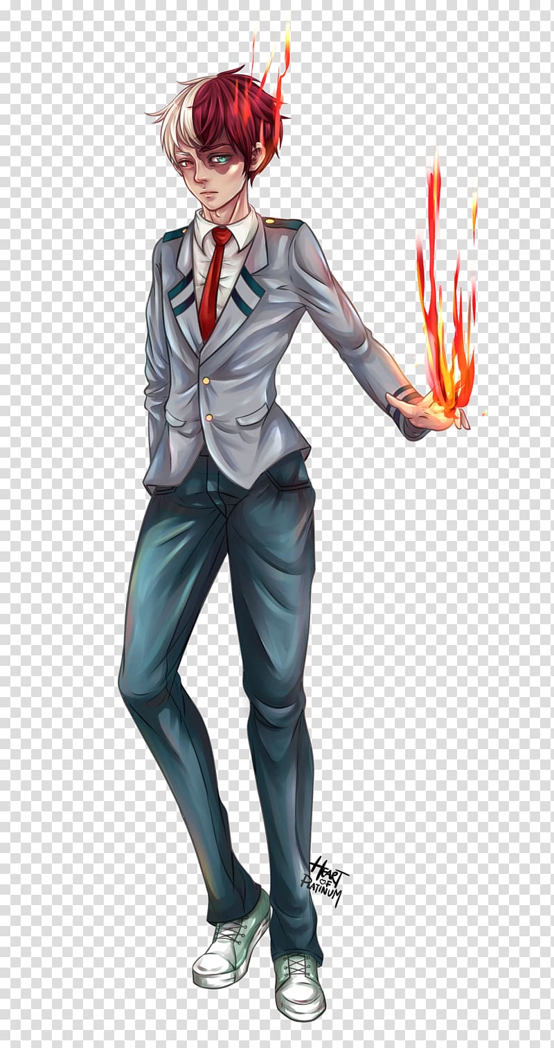 Fan art Todoroki, others transparent background PNG clipart