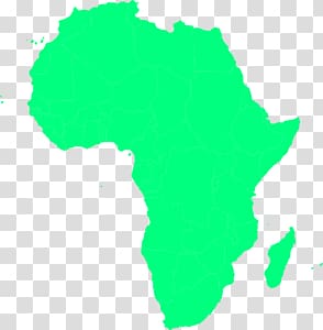 Africa Blank map , africa transparent background PNG clipart