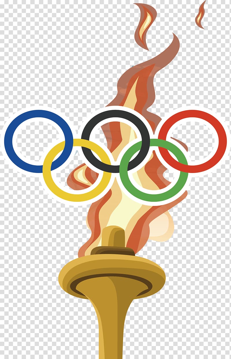 Olympics logo, 2016 Summer Olympics 2016 Summer Paralympics Olympic symbols Olympic flame, The Olympic Rings transparent background PNG clipart