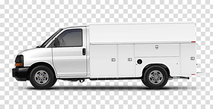 2018 Chevrolet Express Van Car Pickup truck, Box pickup transparent background PNG clipart