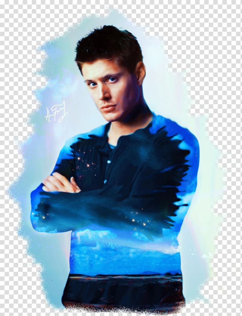 Jensen Ackles T-shirt Shoulder, T-shirt transparent background PNG clipart