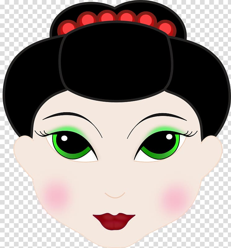 A Geisha , others transparent background PNG clipart
