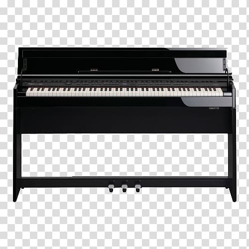 Roland Corporation Digital piano Musical instrument Electric piano, Mirror piano transparent background PNG clipart