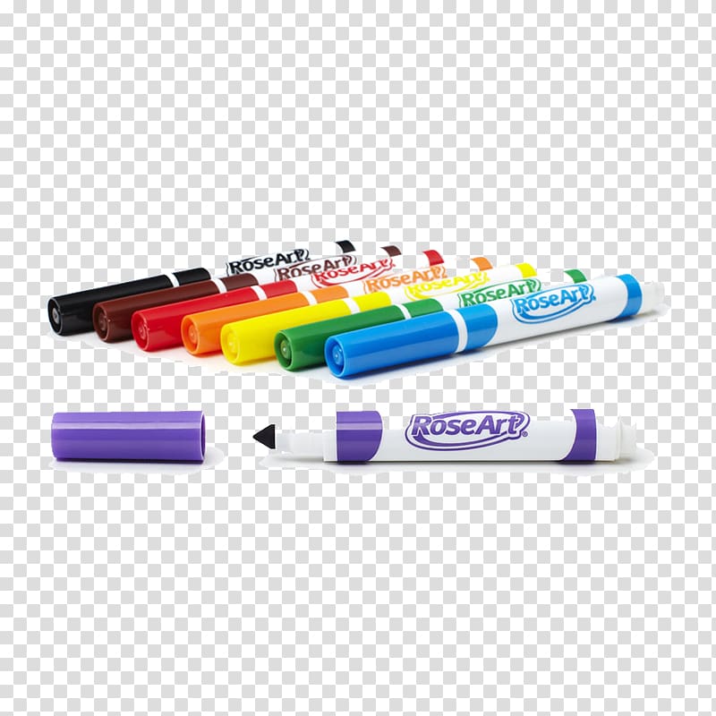 Marker pen Writing implement Drawing Plastic, pen transparent background PNG clipart