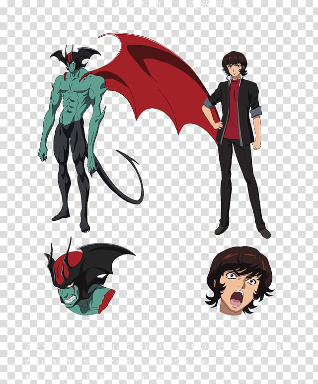 Devilman transformation, I wanted to knock this one out after binge  watching Devilman Crybaby for the first time. My new favorite anime lol. :  r/DevilmanCrybaby