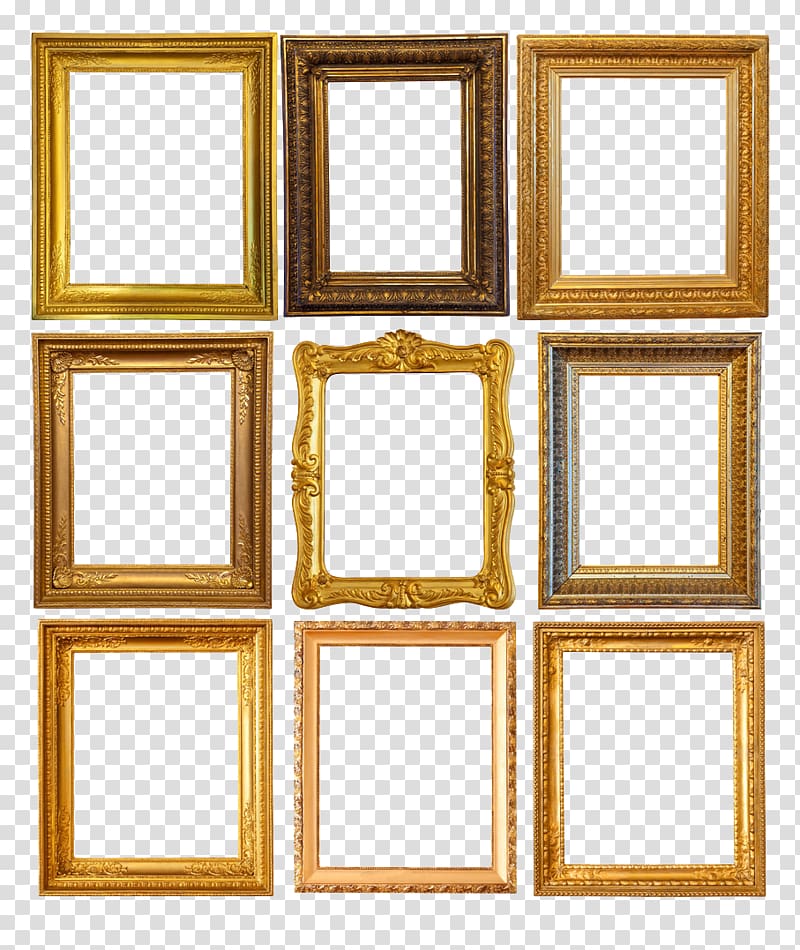 Frames , frame gold transparent background PNG clipart