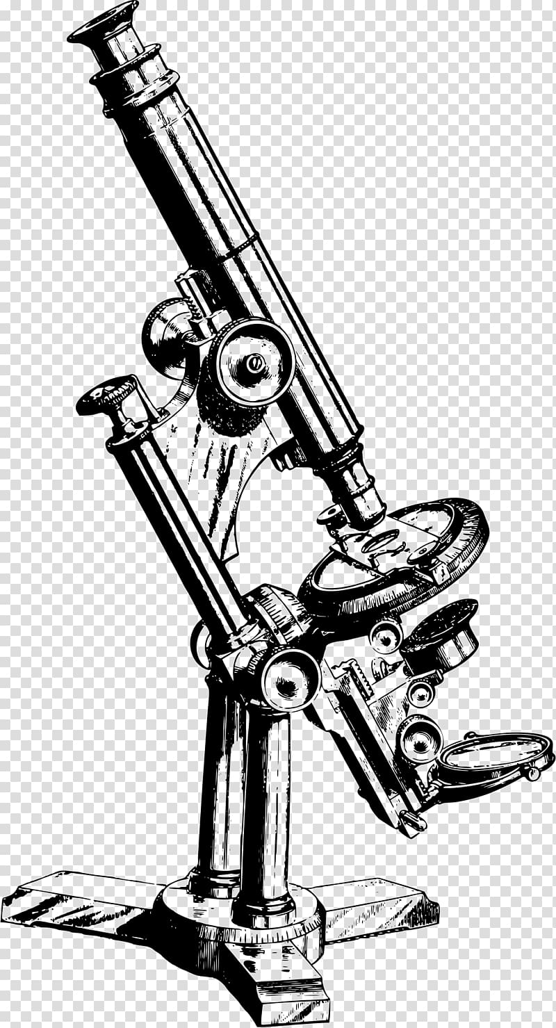 Vintage Microscope transparent background PNG clipart