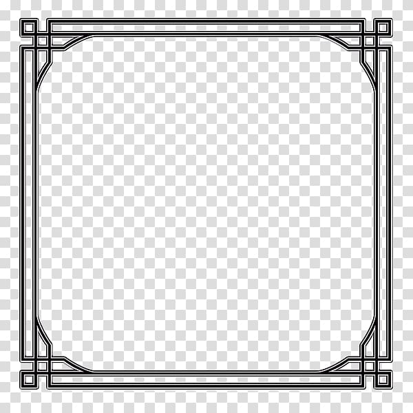 Blind Dragon Room Tray Chinese New Year, Square Border transparent background PNG clipart