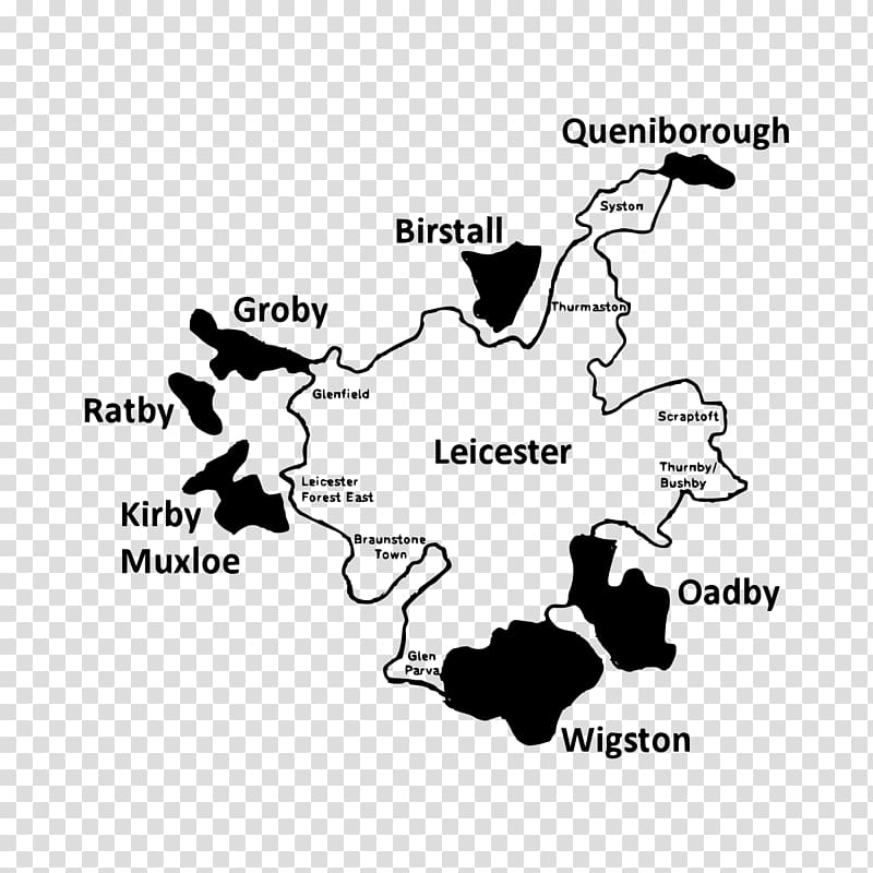 Leicester Urban Area Office for National Statistics Built-up area, others transparent background PNG clipart