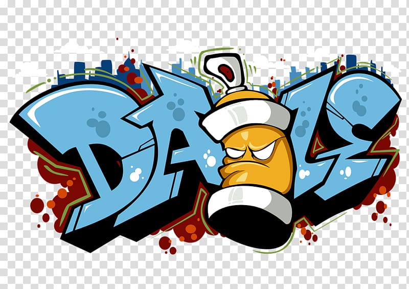 Dale graffiti graphic cart, Graffiti T-shirt Visual arts Street art, Graffiti transparent background PNG clipart