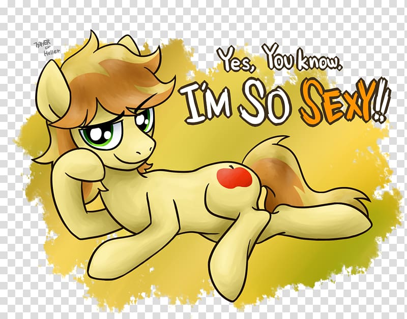 My Little Pony 4chan Rule 34, big mac transparent background PNG clipart