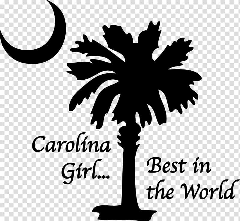 Sabal Palm Flag of South Carolina Decal Arecaceae Moon, palm trê transparent background PNG clipart