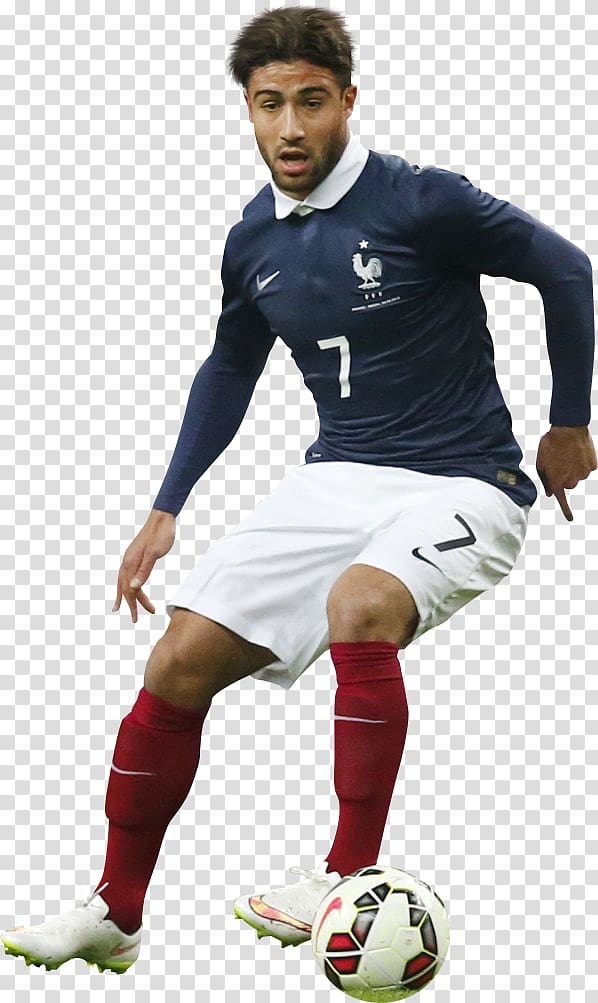 Nabil Fekir Soccer player France national football team Jersey, football transparent background PNG clipart