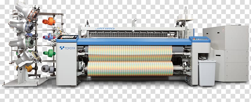 Machine Loom Toyota Industries Textile Weaving, technology transparent background PNG clipart