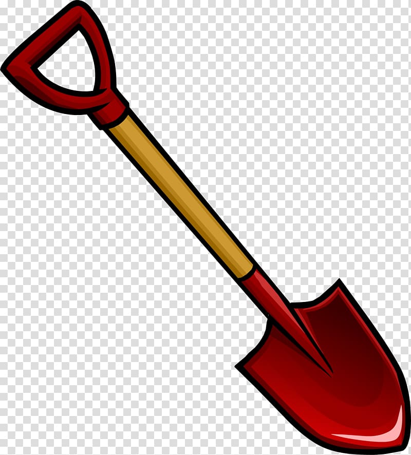 Shovel Knight Garden tool , Red Dirt transparent background PNG clipart