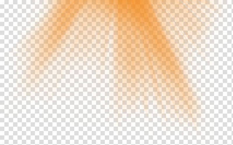 orange fresh light ray effect element transparent background PNG clipart