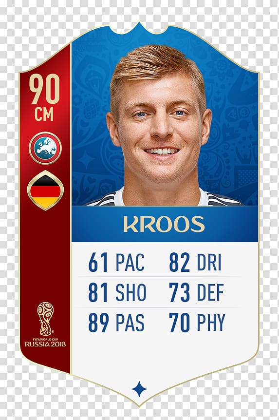 Toni Kroos 2018 World Cup FIFA 18 Germany national football team FC Bayern Munich, Toni Kroos 2018 FIFA World Cup transparent background PNG clipart