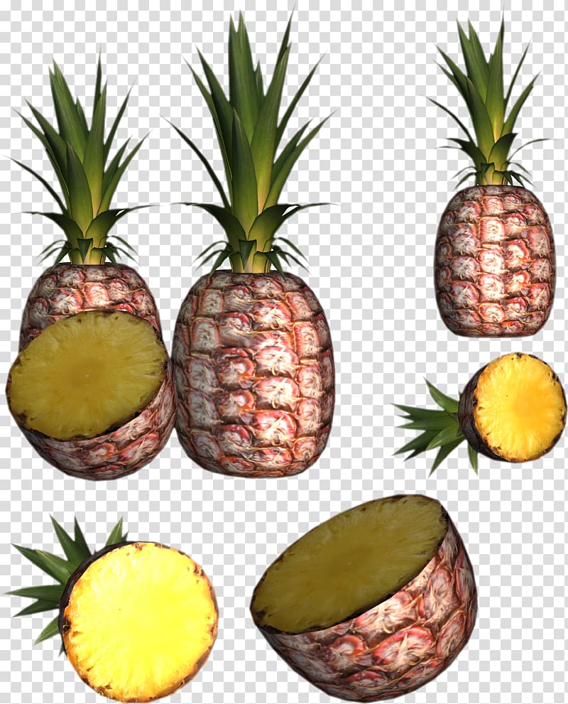 Pineapple Juice Upside-down cake Fruit, Pineapple , free transparent background PNG clipart