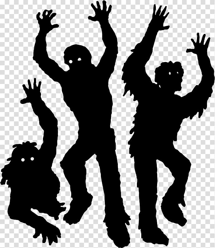 Zombie walk YouTube , horror transparent background PNG clipart