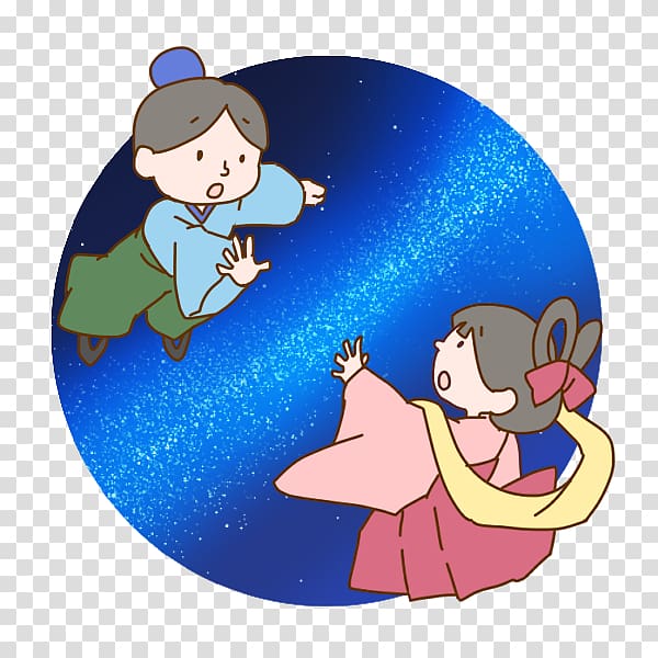 Qixi Festival 仙台七夕 Zhi Nu Tanzaku, tanabata transparent background PNG clipart