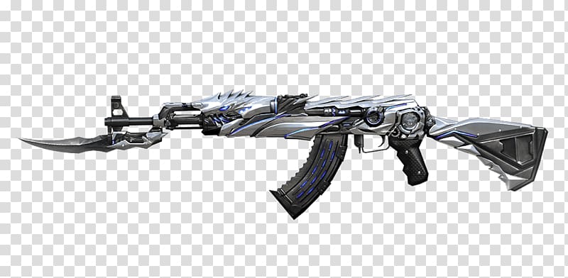 CrossFire Knife AK-47 Weapon M4 carbine, AK47 transparent background PNG clipart