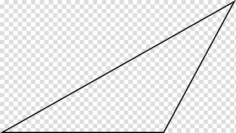 Acute and obtuse triangles Isosceles triangle Triangle escalè, triangle transparent background PNG clipart