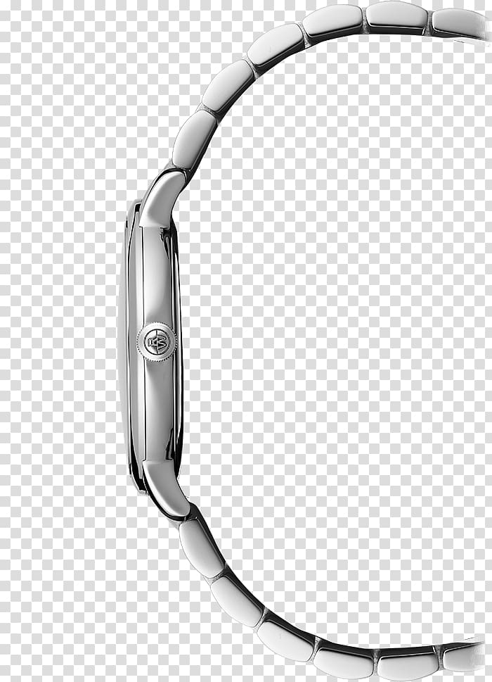 Raymond Weil Watch Stainless steel Strap, watch transparent background PNG clipart