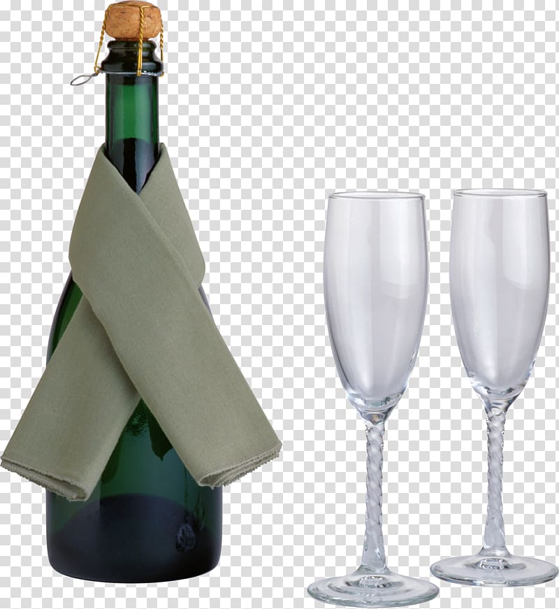 Red Wine Champagne Bottle Glass, Wineglass transparent background PNG clipart