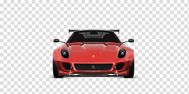 Sports car Ferrari 599 GTB Fiorano Luxury vehicle, gemballa transparent background PNG clipart