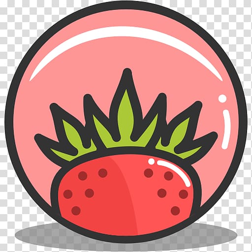 Strawberry Raw foodism Computer Icons Fruit, Minimal Summer transparent background PNG clipart