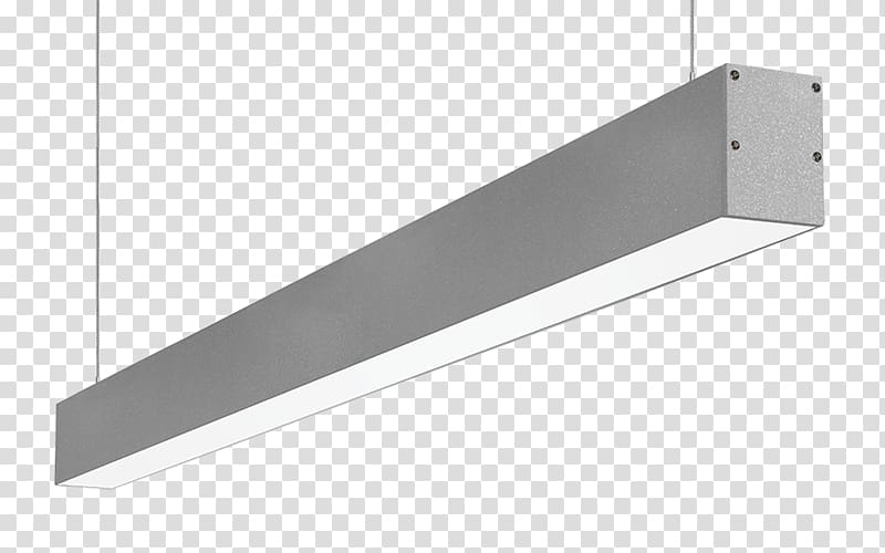 Light-emitting diode Lighting Pendant light Light fixture, linear light transparent background PNG clipart