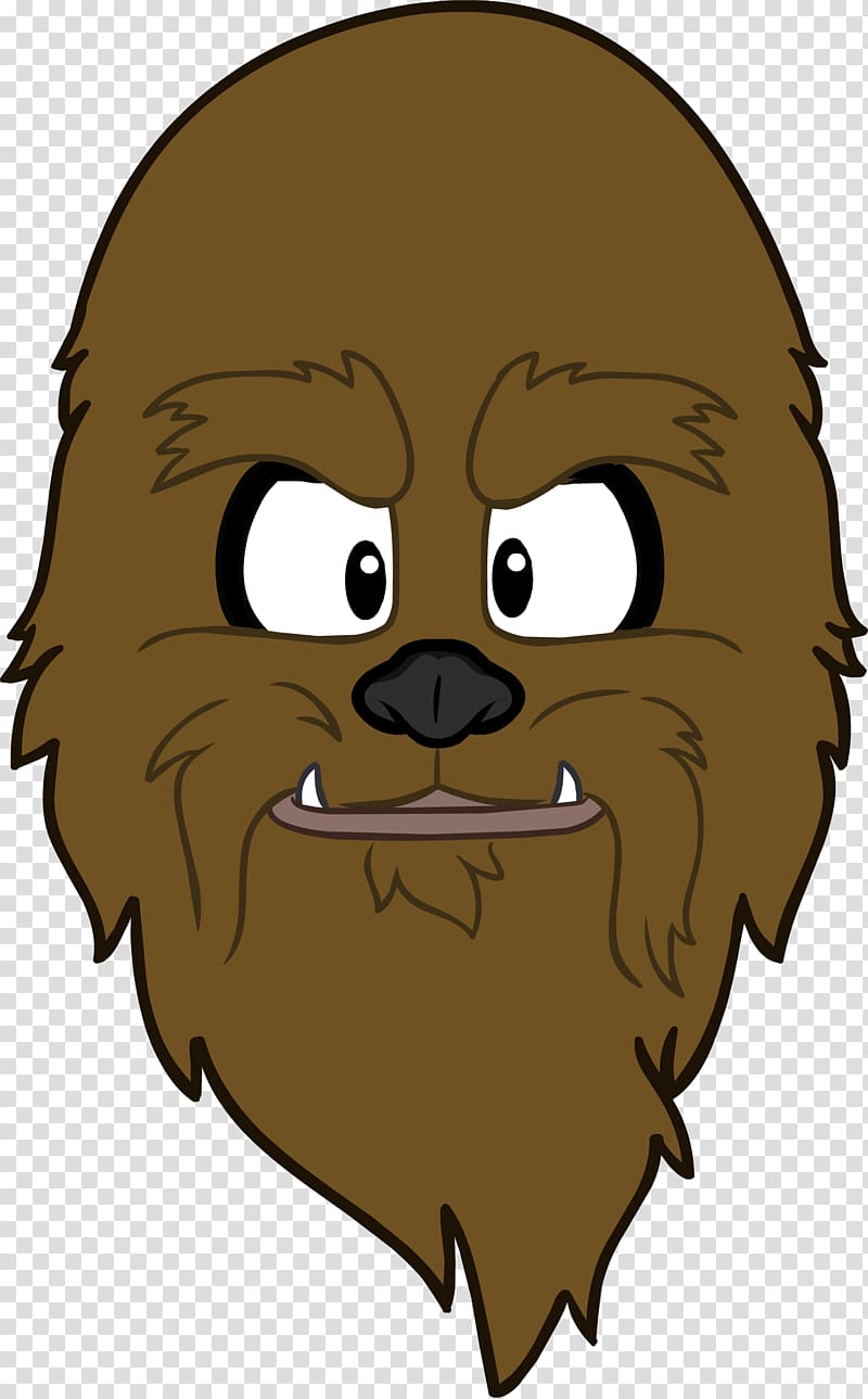 Club Penguin Chewbacca Yoda Wookiee, chewbacca transparent background PNG clipart