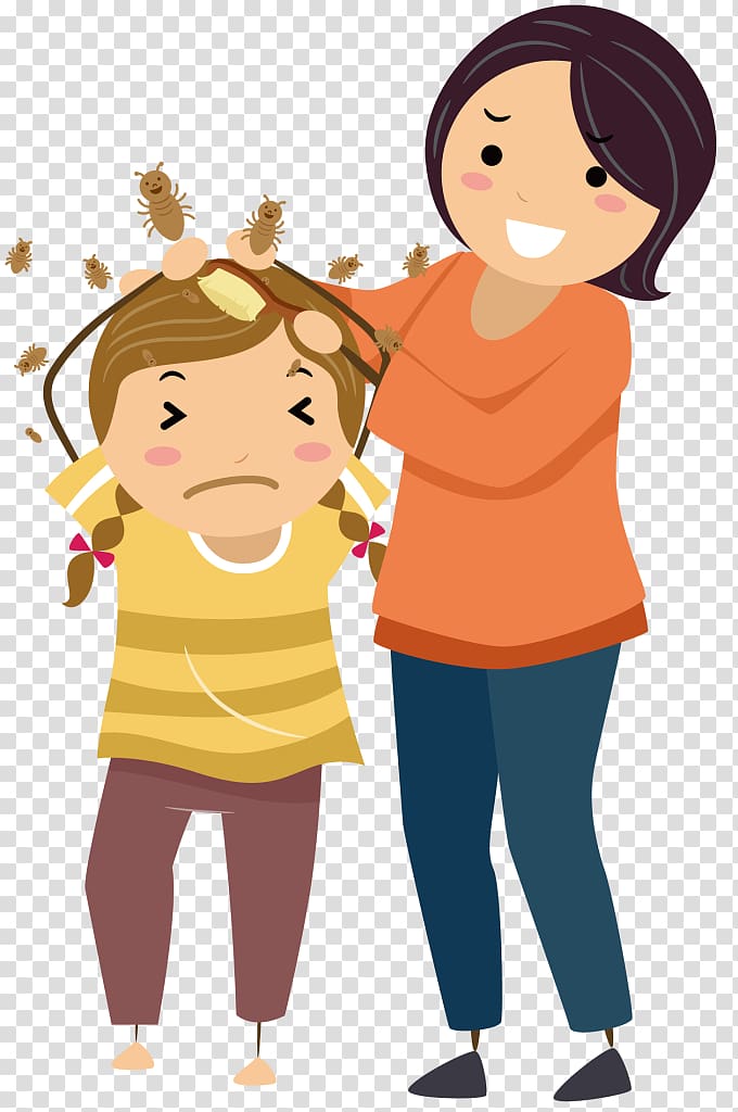 Head louse Scalp Parasitism, lice transparent background PNG clipart