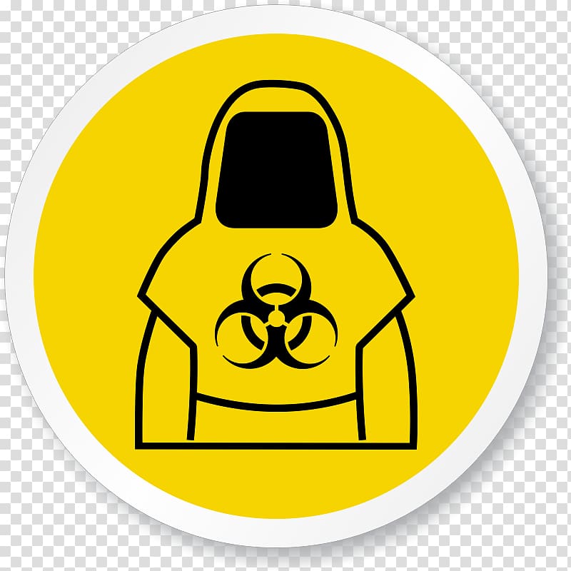 Biological hazard Symbol Sign Personal protective equipment Biosafety level, symbol transparent background PNG clipart
