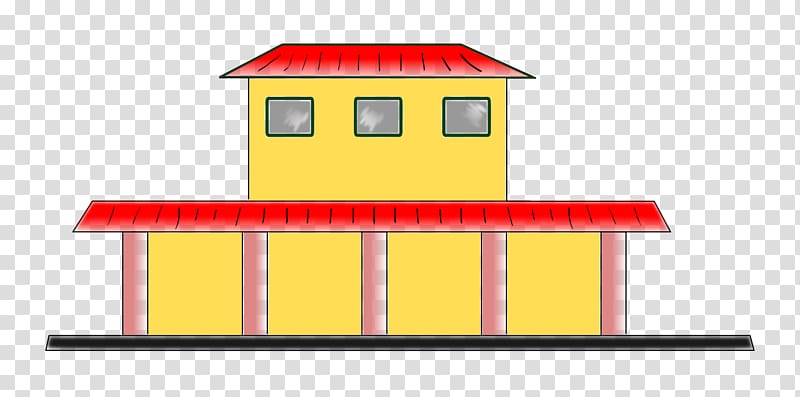 free train depot clipart