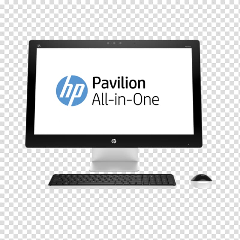 Hewlett-Packard All-in-one HP Pavilion Desktop Computers Intel Core i5, hewlett-packard transparent background PNG clipart