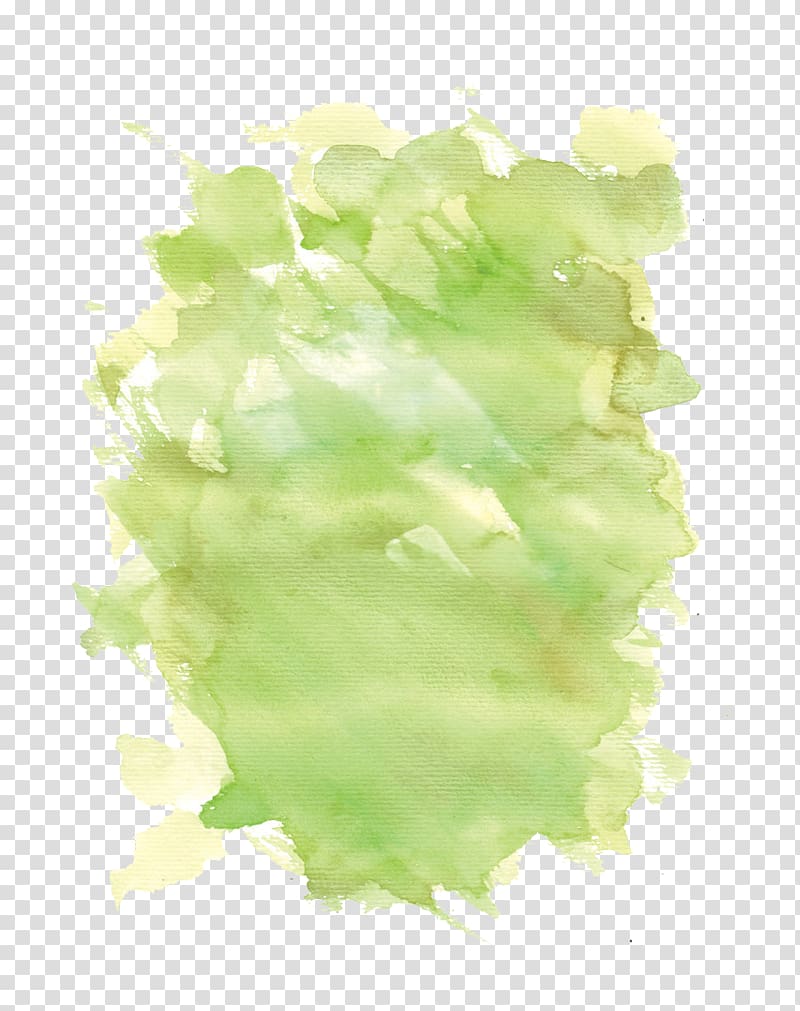 light green watercolor painting graffiti transparent background PNG clipart