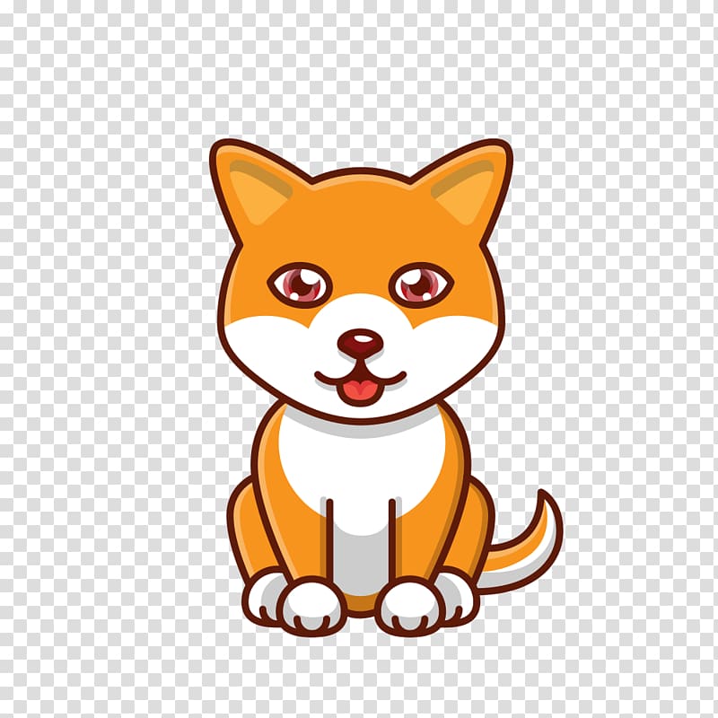 Puppy Kitten Dog breed Whiskers, shiba pup transparent background PNG clipart