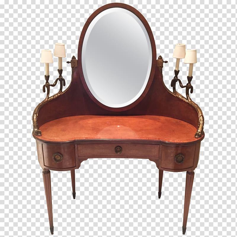 Table Antique Furniture Lowboy Louis XVI style, table transparent background PNG clipart
