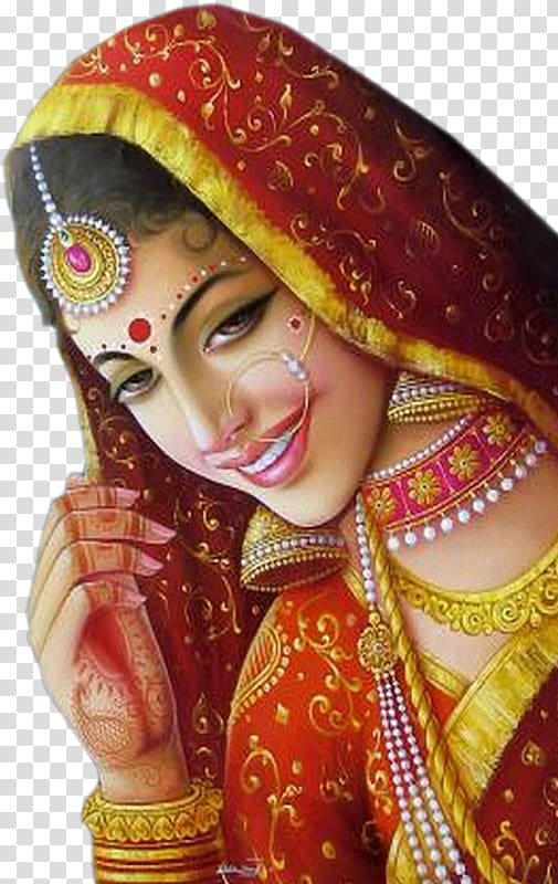 Indian painting Indian art Oil painting, painting transparent background PNG clipart