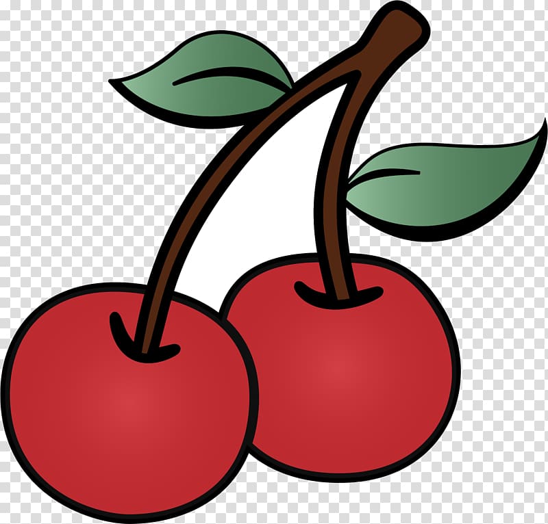 Cherry Drawing Cartoon , cherry transparent background PNG clipart