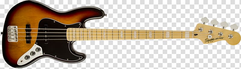 Fender Jazz Bass Squier Vintage Modified \'70s Jazz Electric Bass Bass guitar Fender Precision Bass, Fender Jazz Bass transparent background PNG clipart