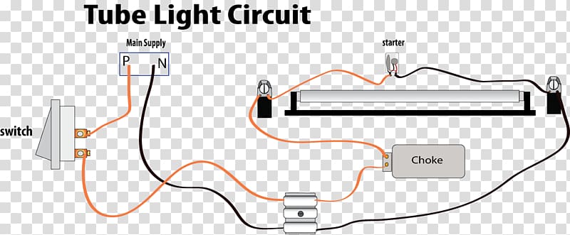 Wiring Diagram Fluorescent Lamp Circuit